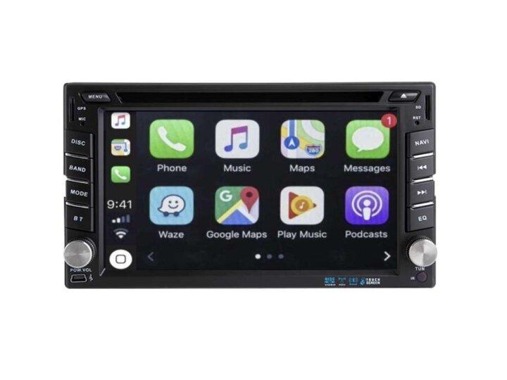 Autoradio tactile GPS Bluetooth Android & Apple Carplay Alfa Romeo 159,  Spider et Brera + caméra de recul
