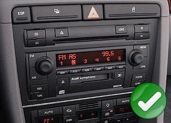 Autoradio GPS tactile Bluetooth Android & Apple Carplay Audi A4
