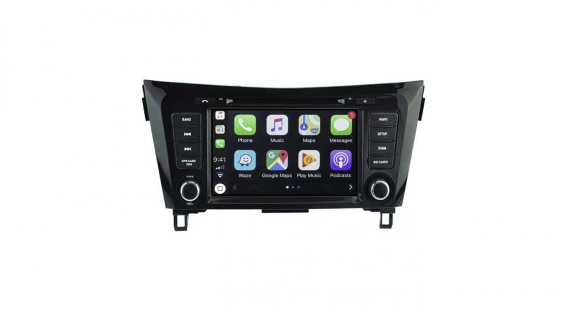 Autoradio Nissan Qashqai j11 GPS Bluetooth Android Poste Radio Ecran  Tactile Compatible D'origine 