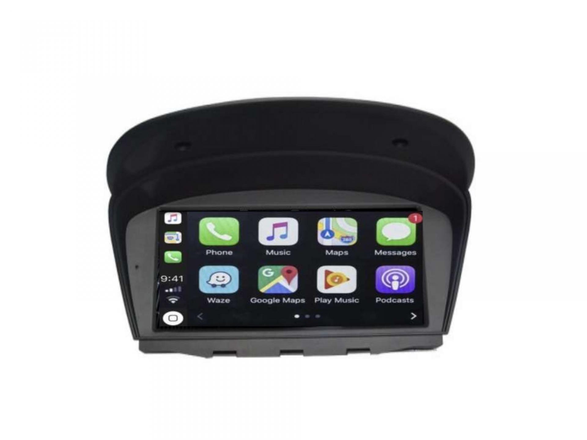 Autoradio GPS tactile Bluetooth Android & Apple Carplay BMW Série 5 M5, E60,E63,  E64 ,Série 3 E90 et Serie 7 E65, E66 + CAM