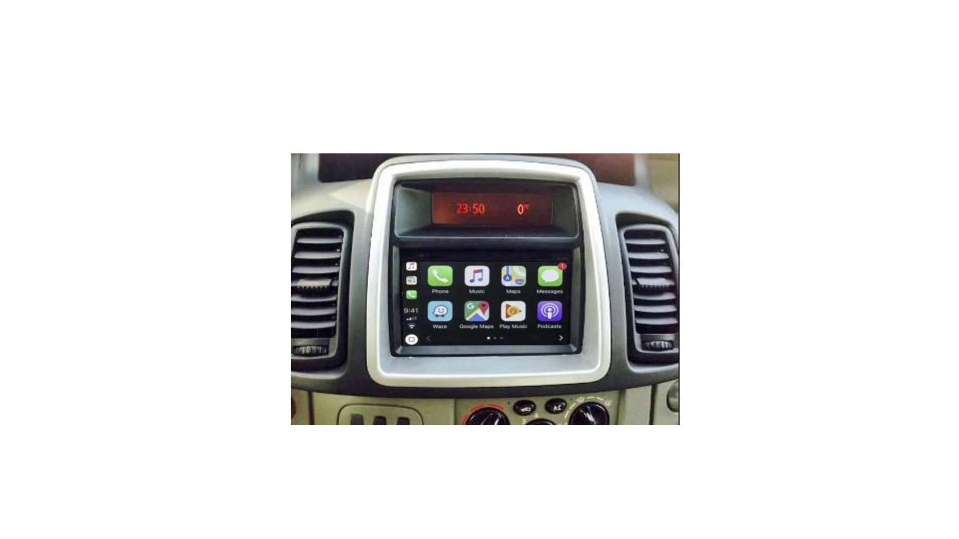 Autoradio tactile GPS Bluetooth Android & Apple Carplay Renault Trafic de  2002 à 2014 pour modèle sans ordinateur de bord + caméra de recul