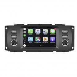 Autoradio GPS Chrysler Voyager, PT Cruiser, 300C, Sebring tactile Bluetooth Android & Apple Carplay + caméra de recul