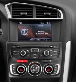 Autoradio GPS tactile Bluetooth Android & Apple Carplay Citroën C4 et DS4  de 2011 à 2018 + caméra de recul