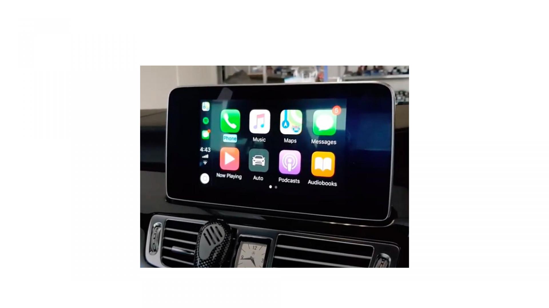 Boîtier Apple Carplay & Android Auto sans fil pour Mercedes CLS de