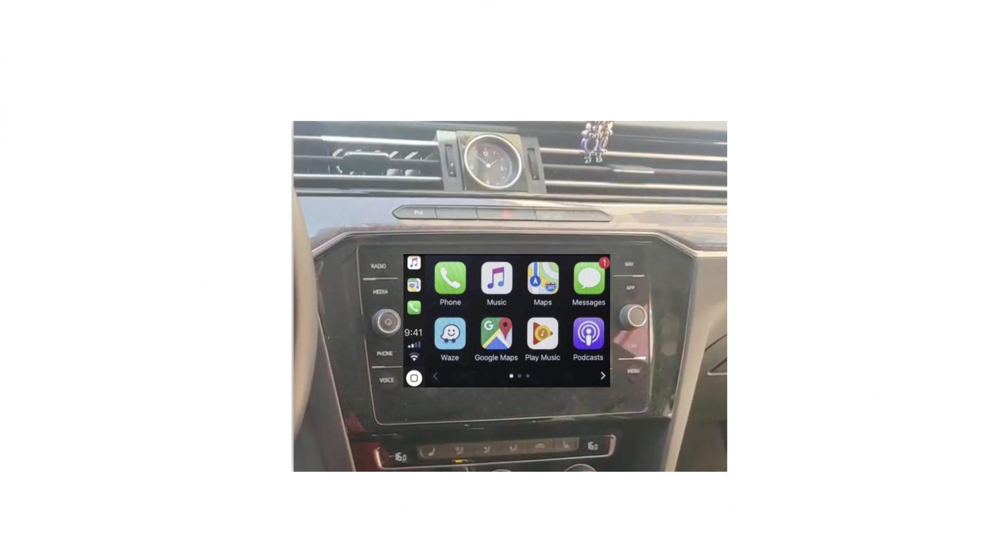 Boîtier Apple Carplay & Android Auto sans fil pour Volkswagen Arteon à  partir de 2018